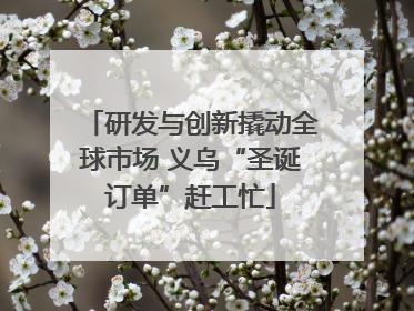 研发与创新撬动全球市场 义乌“圣诞订单”赶工忙