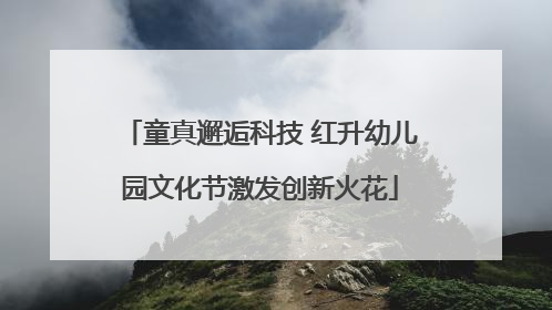 童真邂逅科技 红升幼儿园文化节激发创新火花