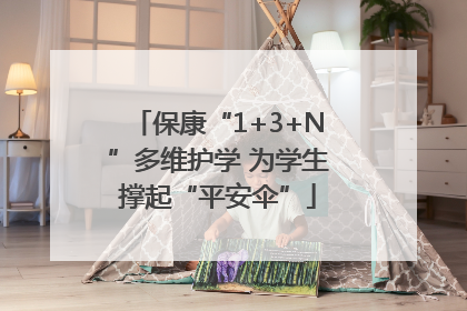 保康“1+3+N”多维护学 为学生撑起“平安伞”