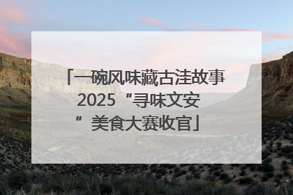 一碗风味藏古洼故事 2025“寻味文安”美食大赛收官
