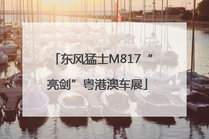 东风猛士M817“亮剑”粤港澳车展