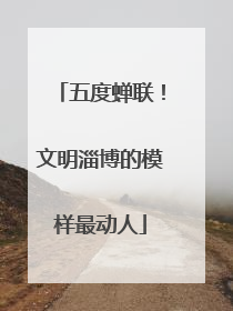 五度蝉联！文明淄博的模样最动人