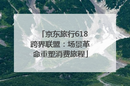 京东旅行618跨界联盟：场景革命重塑消费旅程