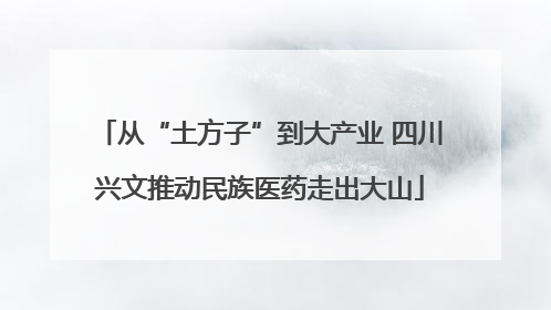 从“土方子”到大产业 四川兴文推动民族医药走出大山