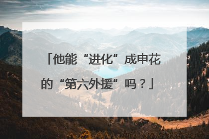 他能“进化”成申花的“第六外援”吗？