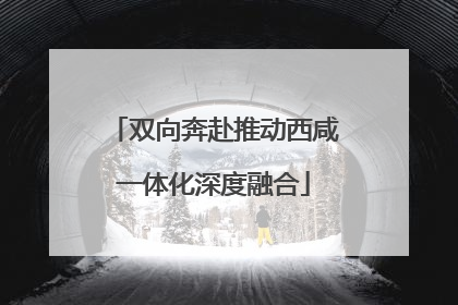 双向奔赴推动西咸一体化深度融合