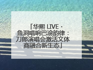 华熙 LIVE・鱼洞唱响巴渝韵律：刀郎演唱会激活文体商融合新生态