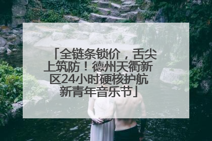 全链条锁价，舌尖上筑防！德州天衢新区24小时硬核护航新青年音乐节