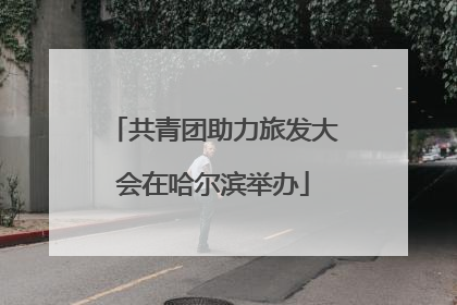 共青团助力旅发大会在哈尔滨举办