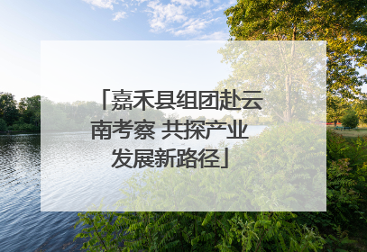 嘉禾县组团赴云南考察 共探产业发展新路径
