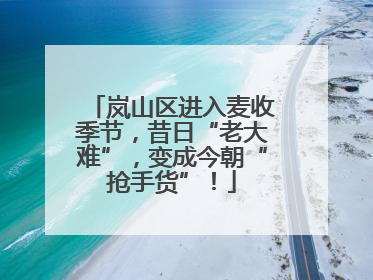 岚山区进入麦收季节，昔日“老大难”，变成今朝“抢手货”！