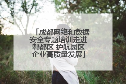 成都网络和数据安全专题培训走进郫都区 护航园区企业高质量发展