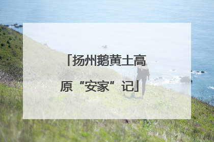 扬州鹅黄土高原“安家”记