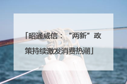 昭通威信：“两新”政策持续激发消费热潮