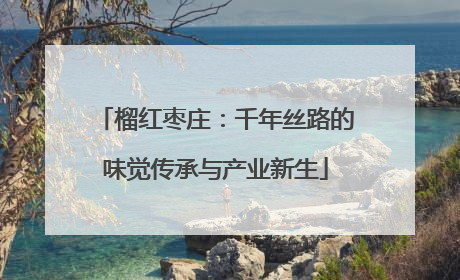榴红枣庄：千年丝路的味觉传承与产业新生