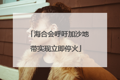 海合会呼吁加沙地带实现立即停火