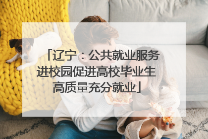 辽宁：公共就业服务进校园促进高校毕业生高质量充分就业