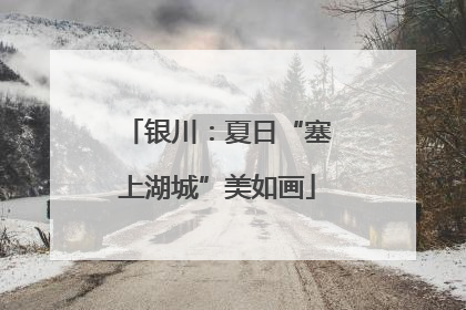 银川：夏日“塞上湖城”美如画
