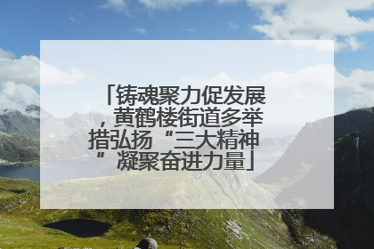 铸魂聚力促发展，黄鹤楼街道多举措弘扬“三大精神”凝聚奋进力量