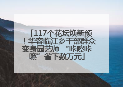 117个花坛焕新颜！华容临江乡干部群众变身园艺师 “咔嚓咔嚓”省下数万元