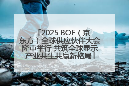 2025 BOE（京东方）全球供应伙伴大会隆重举行 共筑全球显示产业共生共赢新格局