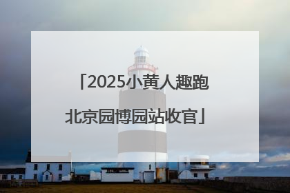 2025小黄人趣跑北京园博园站收官