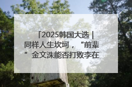 2025韩国大选｜同样人生坎坷，“前辈”金文洙能否打败李在明“逆风翻盘”？